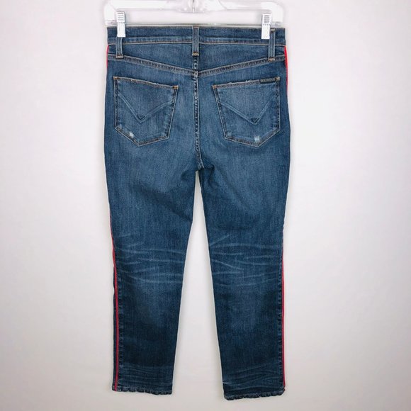 Hudson Custom Zoeey High Rise Ankle Straight Jeans - Picture 5 of 10